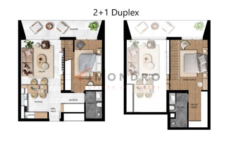 Apartment for sale  in Northern Cyprus, 3 bedrooms, 174m2, No. 214816 – photo 17