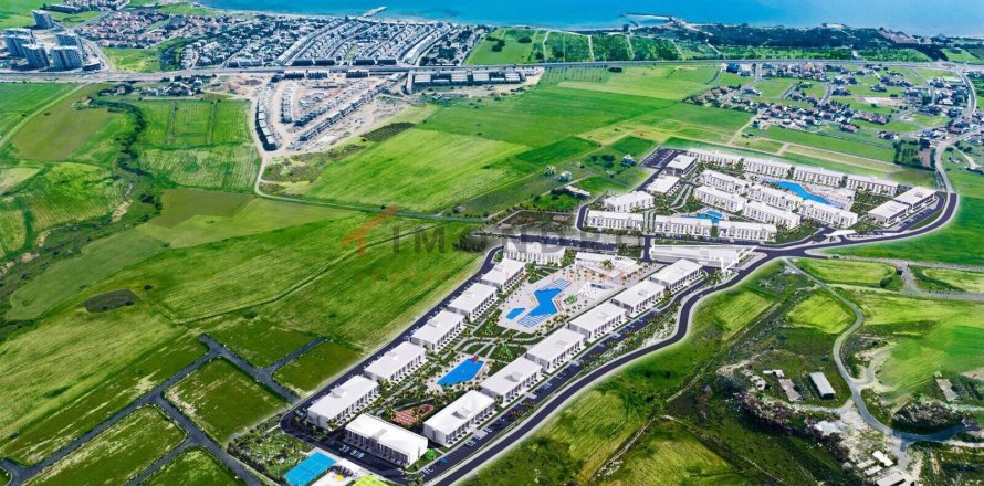 آپارتمان در  Northern Cyprus ، ترکیه 1 خوابه ، 69 متر مربع.  شماره 214815