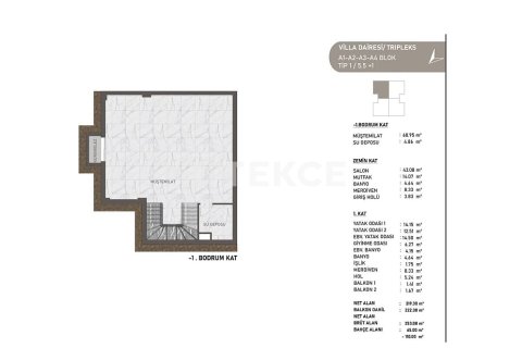5+1 Villa i Beykoz, Istanbul, Tyrkiet Nr. 220068 - 15