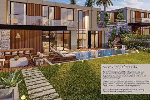 4+1 Villa  in Bodrum, Mugla, Türkei Nr. 221767 - 3