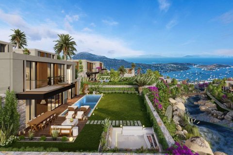 4+1 Villa  in Bodrum, Mugla, Türkei Nr. 221767