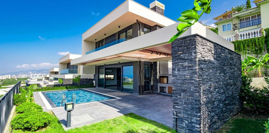 3+1 Villa  in Alanya, Antalya, Türkei Nr. 233129