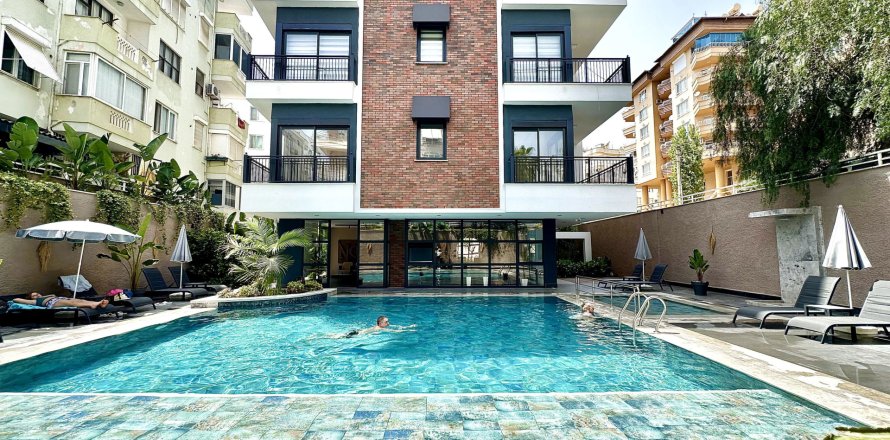 1+1 Lejlighed  i Alanya, Antalya, Tyrkiet Nr. 218829