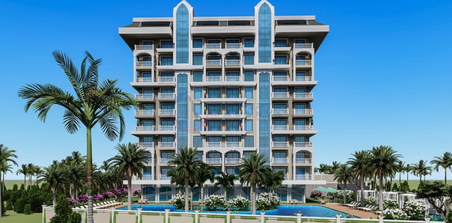 2+1 Lejlighed  i Alanya, Antalya, Tyrkiet Nr. 211451