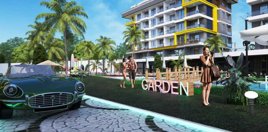 Квартира  1+1 в Аланье, Анталья, Турция №211452