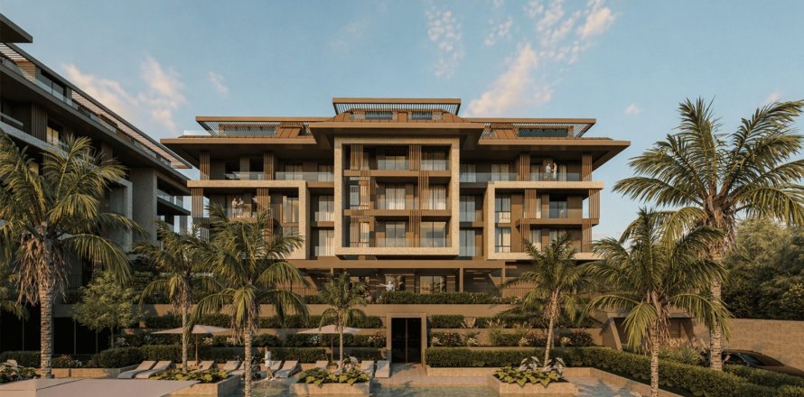 1+0 Lejlighed i Oba, Antalya, Tyrkiet Nr. 226245