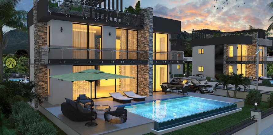 4+1 Villa  i Karsiyaka, Girne,  Nr. 214065