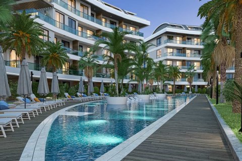 1+1 Lägenhet i Alanya, Antalya, Turkiet Nr. 237748 - 4