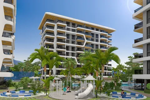 Daire  1+1  Alanya, Antalya, Türkiye №223620