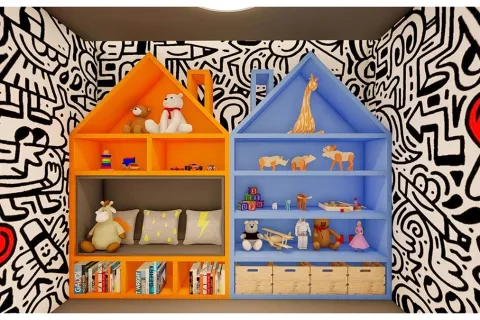 آپارتمان در  Alanya ، ترکیه 1 خوابه ، 55 متر مربع.  شماره 223616 - 30