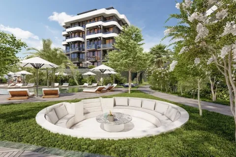 آپارتمان در  Alanya ، ترکیه 1 خوابه ، 55 متر مربع.  شماره 223616 - 9