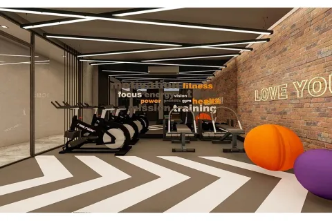 آپارتمان در  Alanya ، ترکیه 1 خوابه ، 55 متر مربع.  شماره 223616 - 24