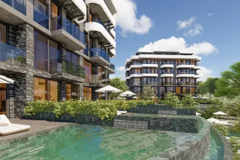 آپارتمان در  Alanya ، ترکیه 1 خوابه ، 55 متر مربع.  شماره 223616 - 10