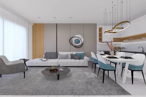 Продажа квартиры  в Аланье, Анталье, Турция 1+1, 62.5м2, №223619 – фото 12