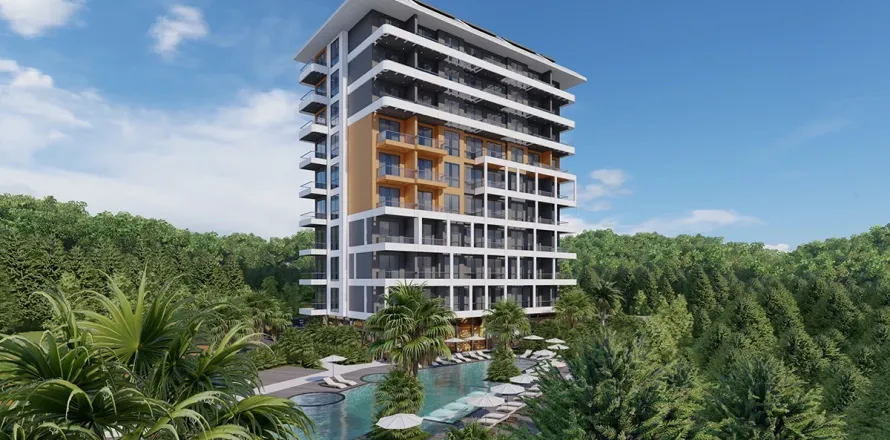 Квартира  1+1 в Аланье, Анталья, Турция №223619