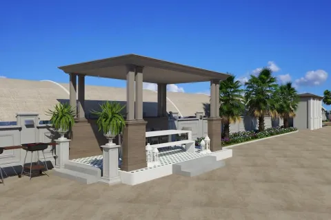 1+1 Lejlighed  i Alanya, Antalya, Tyrkiet Nr. 223618 - 2