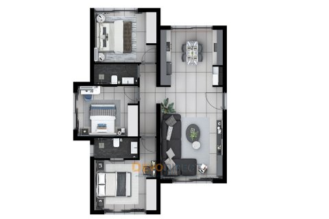 3+1 Leilighet i Yeni Bogazici, Famagusta, Nr. 225779 - 24