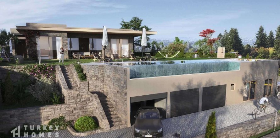 Villa  3+1  Gümüşlük, Muğla, Türkiye №233198
