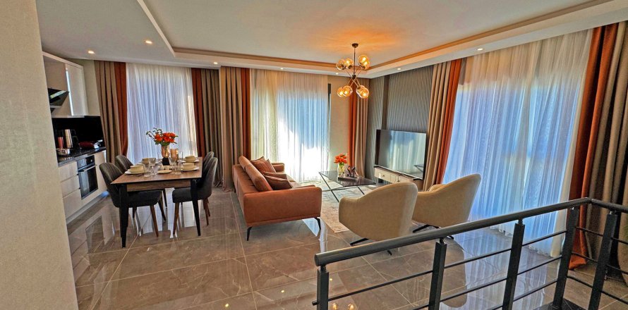 آپارتمان در  Alanya ، ترکیه 2 خوابه ، 100 متر مربع.  شماره 219248