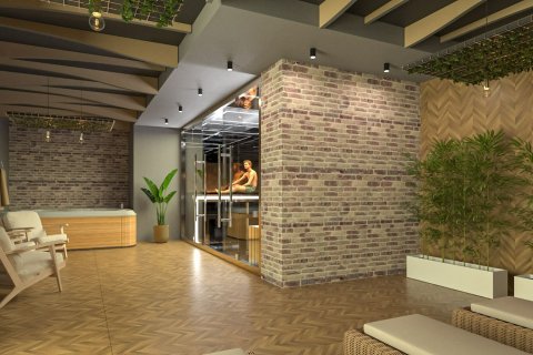 آپارتمان در  Oba ، ترکیه 2 خوابه ، 104 متر مربع.  شماره 219339 - 14