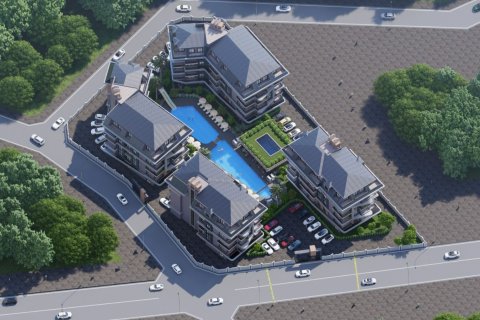 آپارتمان در  Oba ، ترکیه 1 خوابه ، 53 متر مربع.  شماره 219338 - 15