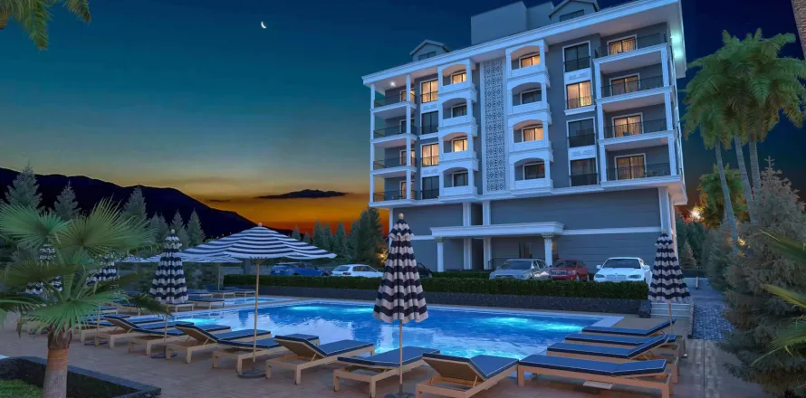 Квартира  1+1 в Аланье, Анталья, Турция №223033