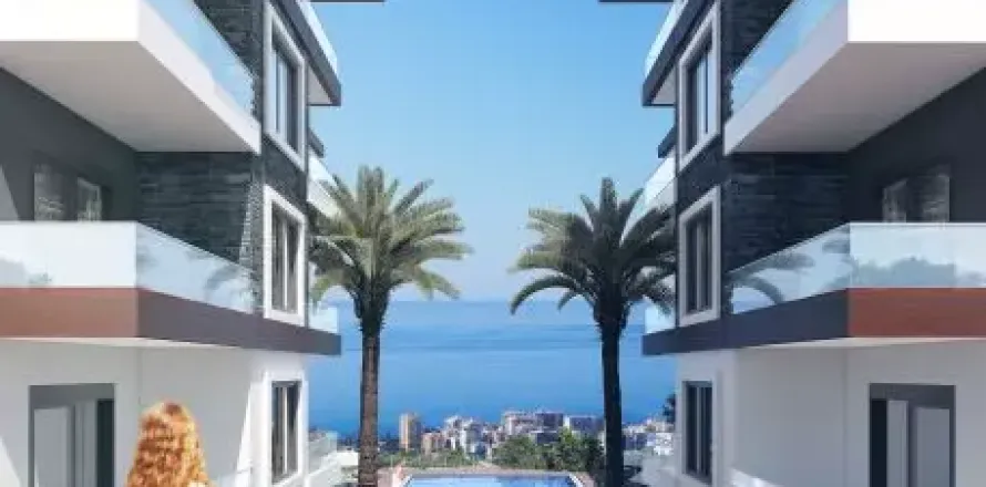 Квартира 1+1 в Каргыджаке, Аланья, Анталья, Турция №223037