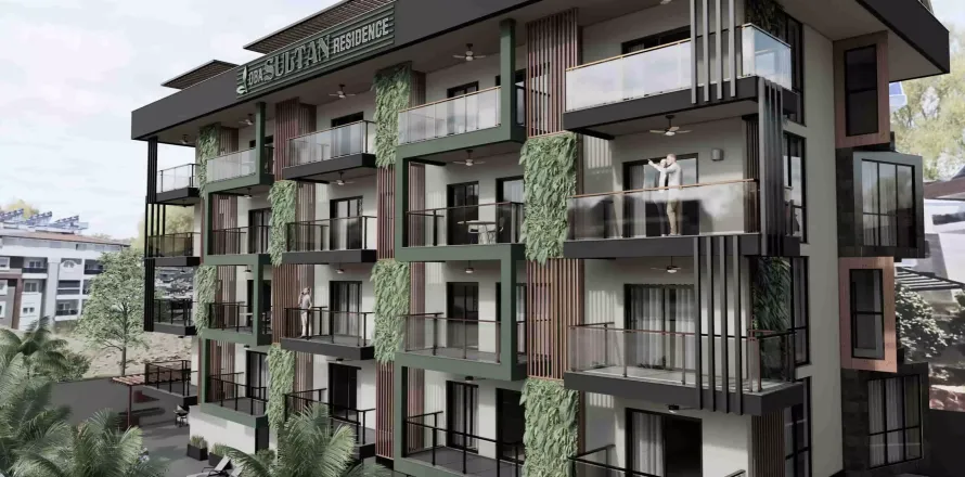 Квартира  1+1 в Аланье, Анталья, Турция №223035