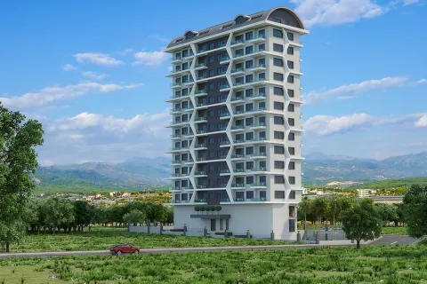 3+1 Lejlighed  i Alanya, Antalya, Tyrkiet Nr. 224123