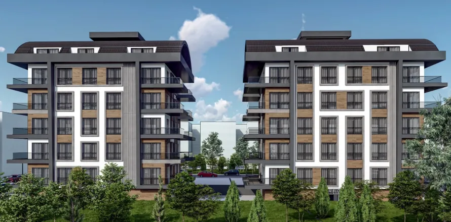 Daire  1+1  Alanya, Antalya, Türkiye №224124