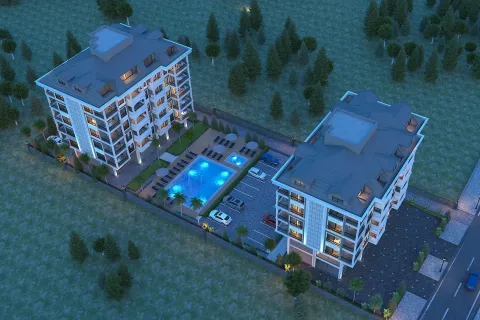 2+1 Leilighet  i Alanya, Antalya, Tyrkia Nr. 224121 - 17