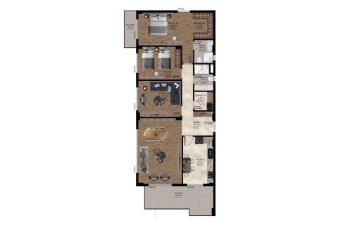 3+2 Lejlighed i SES MANSION, Alanya, Antalya, Tyrkiet Nr. 227571