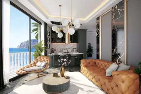 Apartment for sale  in Alanya, Antalya, Turkey, 1 bedroom, 53m2, No. 223046 – photo 6