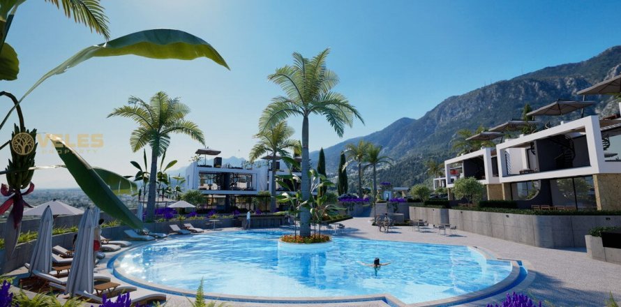 2+1 Apartment in Lapta, Girne, Northern Cyprus No. 214267