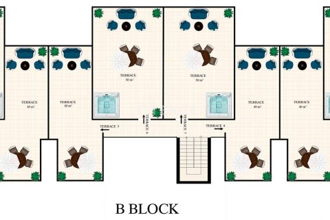 Penthouse for sale in Girne, Northern Cyprus, 1 bedroom, 102m2, No. 215175 – photo 24