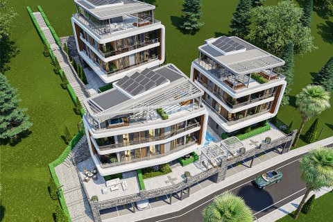 3+1 Takvåning i Alanya, Antalya, Turkiet Nr. 215178 - 3