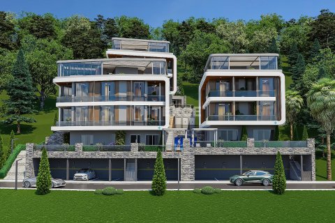 3+1 Takvåning i Alanya, Antalya, Turkiet Nr. 215178 - 4