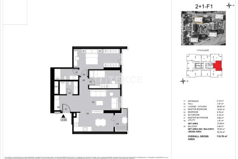 Apartment for sale in Istanbul, Turkey, 1 bedroom, 64m2, No. 98739 – photo 28