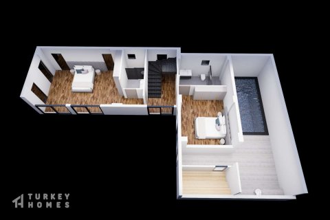 4+1 Villa i Fethiye, Mugla, Turkiet Nr. 232779 - 20