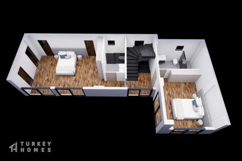 4+1 Villa i Fethiye, Mugla, Turkiet Nr. 232779 - 22