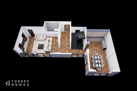 4+1 Villa i Fethiye, Mugla, Turkiet Nr. 232779 - 21