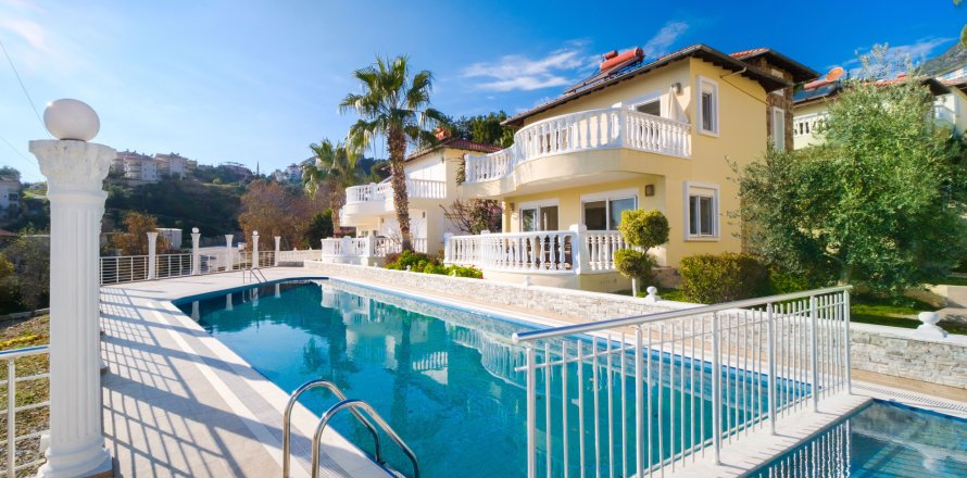 2+1 Villa  i Alanya, Antalya, Turkiet Nr. 217382