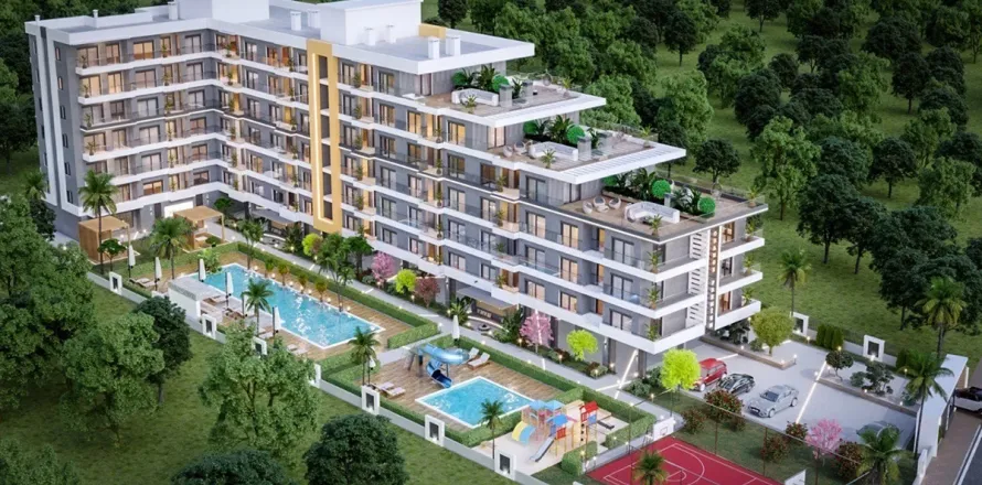 Daire  1+1  Muğla, Türkiye №223493