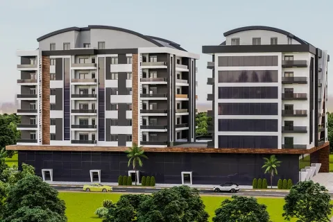 آپارتمان در  Dosemealti ، ترکیه 2 خوابه ، 65 متر مربع.  شماره 223489 - 2