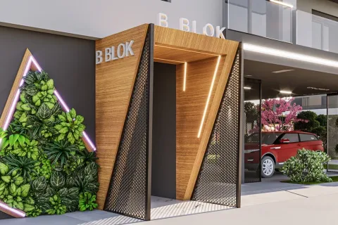 2+1 Lejlighed  i Mugla, Tyrkiet Nr. 223492 - 2