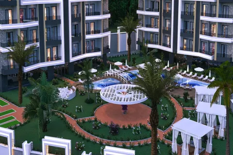 آپارتمان در  Alanya ، ترکیه 1 خوابه ، 50.5 متر مربع.  شماره 223494 - 12