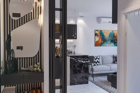 آپارتمان در  Alanya ، ترکیه 1 خوابه ، 50.5 متر مربع.  شماره 223494 - 6