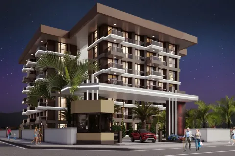 1+1 Apartment  in Gazipasa, Antalya, Turkey No. 222099