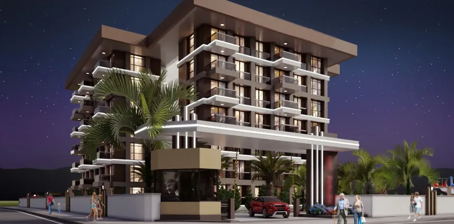 Квартира 1+1 в Газипаше, Анталья, Турция №222099