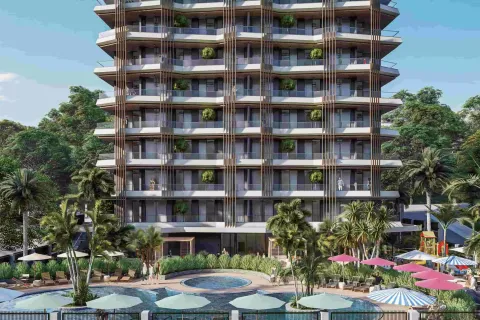 1+1 Lägenhet  i Demirtas, Alanya, Antalya, Turkiet Nr. 223021 - 1